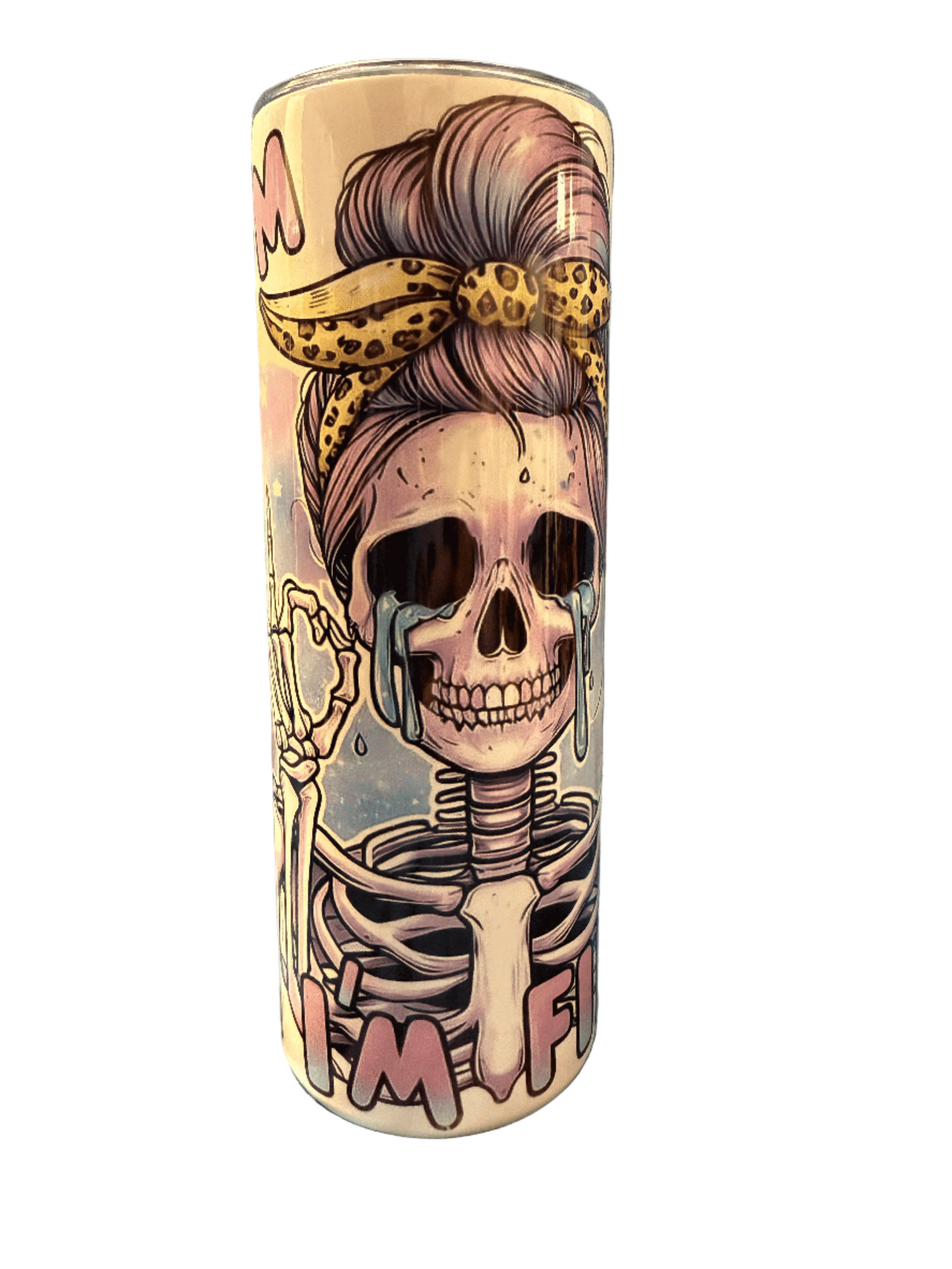 20oz Mom Life I'm Fine