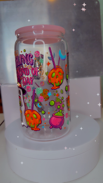 16oz Glass Cup - Energy