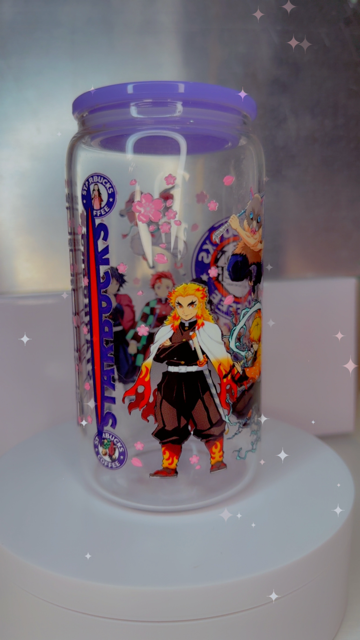 16oz Glass Cup - KNY