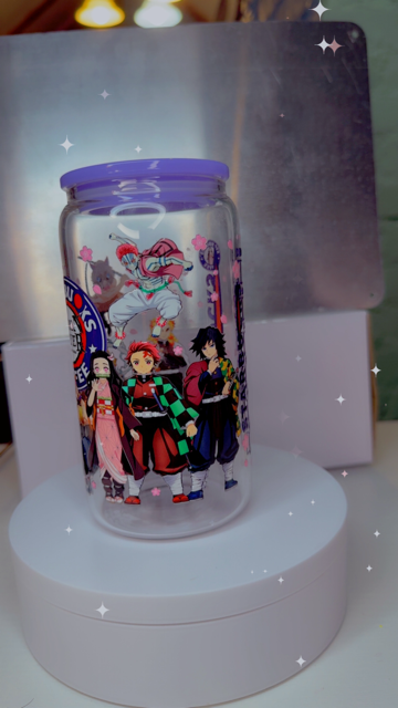 16oz Glass Cup - KNY