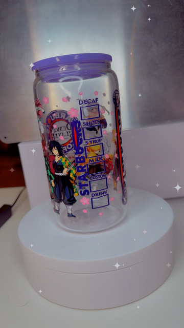 16oz Glass Cup - KNY