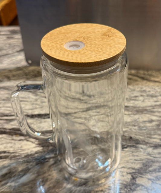 Glass Snow Globe Cup